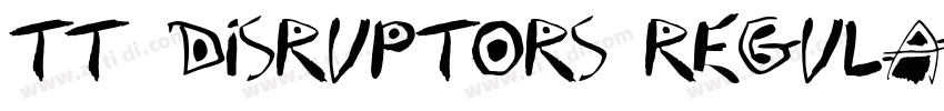 TT Disruptors Regula字体转换